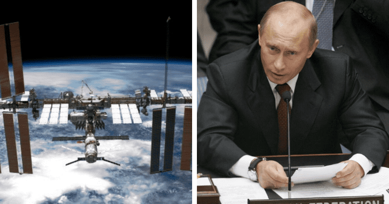 SPACE HAVEN: US and Russian astronauts aboard ISS isolated as crisis unfolds below them