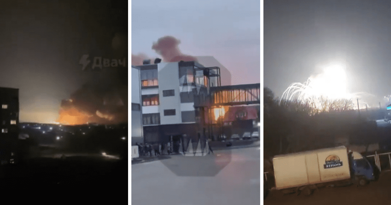 Photographs and video footage capture the horror of Russia's devastating attack on Ukraine