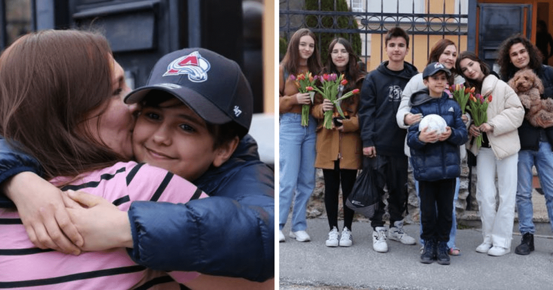 Hassan Pisecka: Ukrainian boy, 11, who traveled to Slovakia alone, reunited with mom