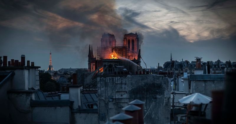 Mysterious lead coffin unearthed from Notre Dame Cathedral during post-fire repair
