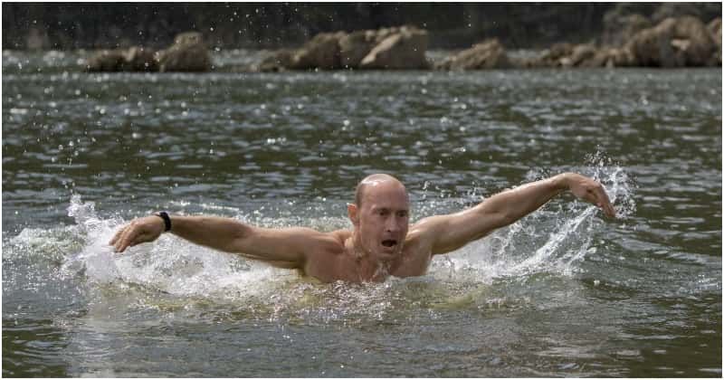 A day in the life of Vladimir Putin: Sleeping till noon, poison tests and a 2-hour swim!
