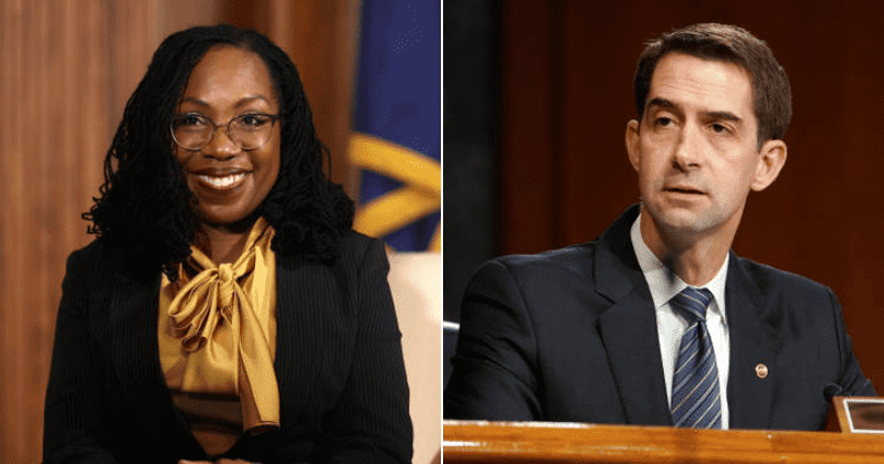 Tom Cotton says Judge Jackson ‘would have defended Nazis’, Internet slams ‘pathetic liar’
