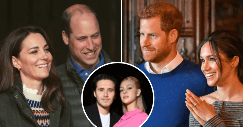 Beckhams SNUBBED Meghan and Harry, invited William and Kate instead for son Brooklyn's wedding