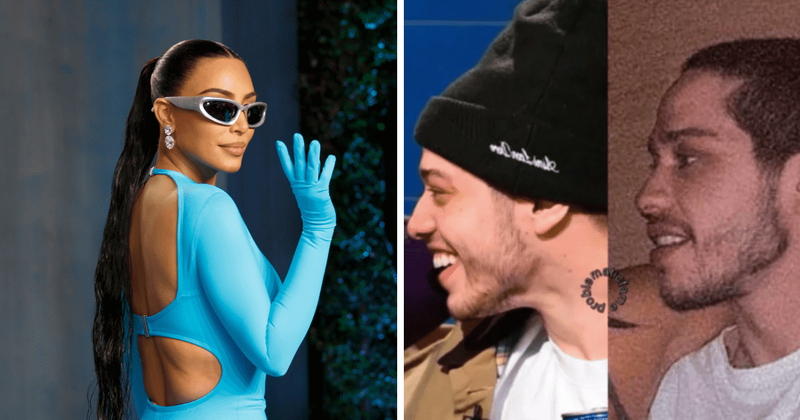 Reality vs Instagram: Kim Kardashian accused of photoshopping Pete Davidson’s nose and jawline
