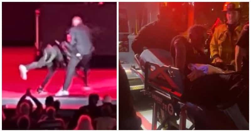 'He just transitioned a man into a pretzel!' Viral video shows Dave Chappelle's attacker with a BROKEN arm