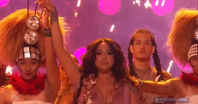'American Song Contest' fans praise Tenelle's 'culturally' rich finale performance