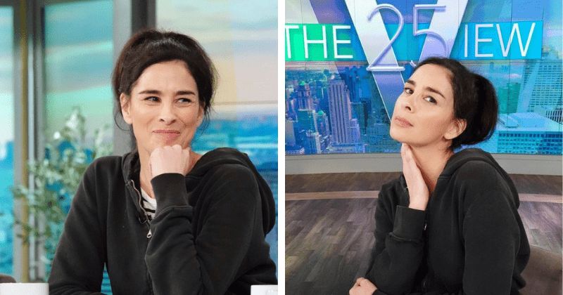 'We kiss each other where we p**': Silver Silverman's oral sex descripiton too much for The View