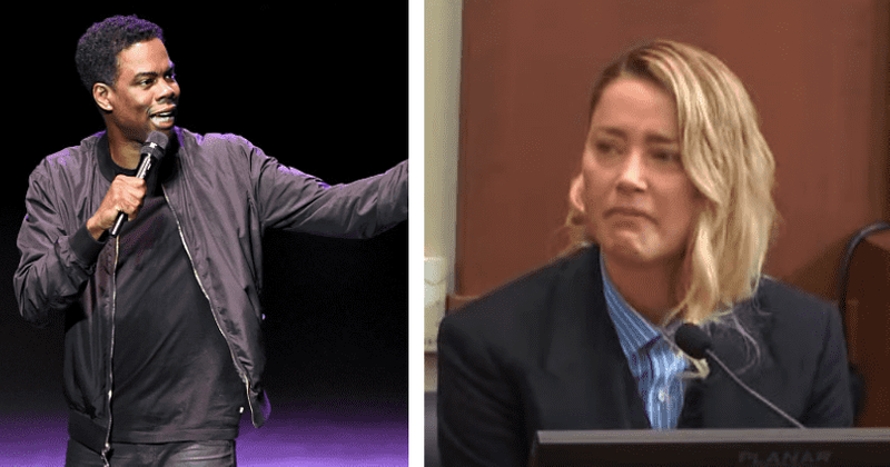'Believe all women, except Amber Heard': Chris Rock slams actress for allegedly pooping on Depp's bed