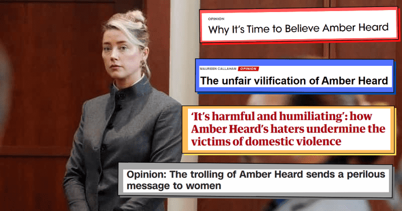 Mainstream media rallies to Amber Heard as Internet tide sweeps to Johnny Depp