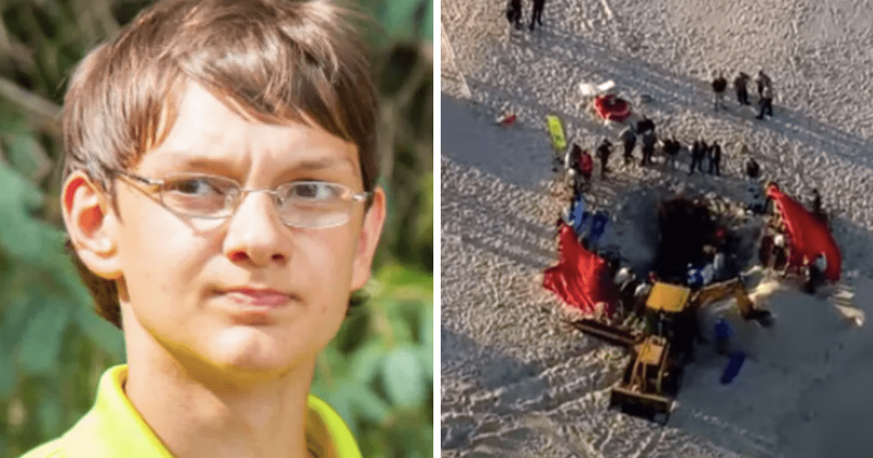 Levy Caverley: Teen dies in New Jersey sand collapse as sister miraculously SURVIVES