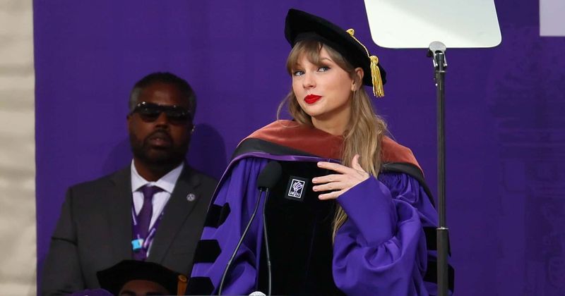 Taylor Swift delivers inspiring NYU commencement speech, Swifties say 'proud of you'