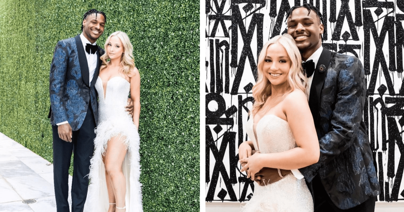 Fans defend LeBron James' son Bronny after he is slammed for taking his white girlfriend to prom