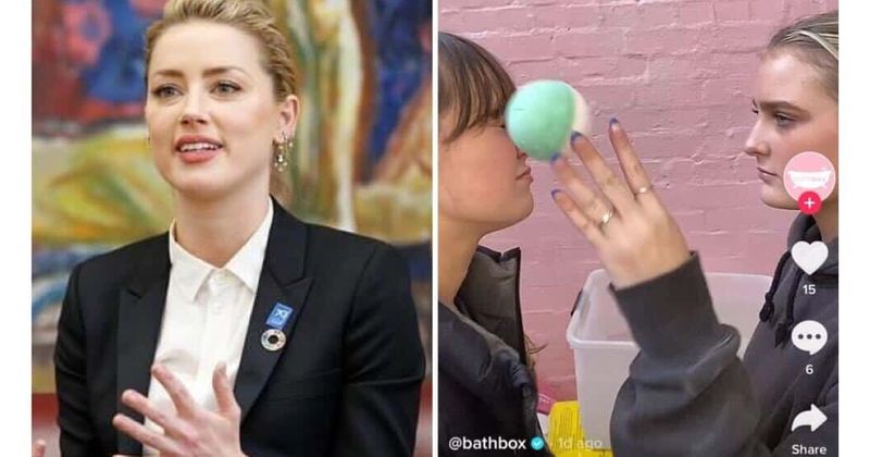 Bath Box apologizes for mocking Amber Heard's abuse claims in 'disgusting' TikTok ad