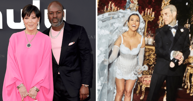 WHERE'S COREY GAMBLE? Kardashian fans notice a strange omission from Kourtney's wedding pics