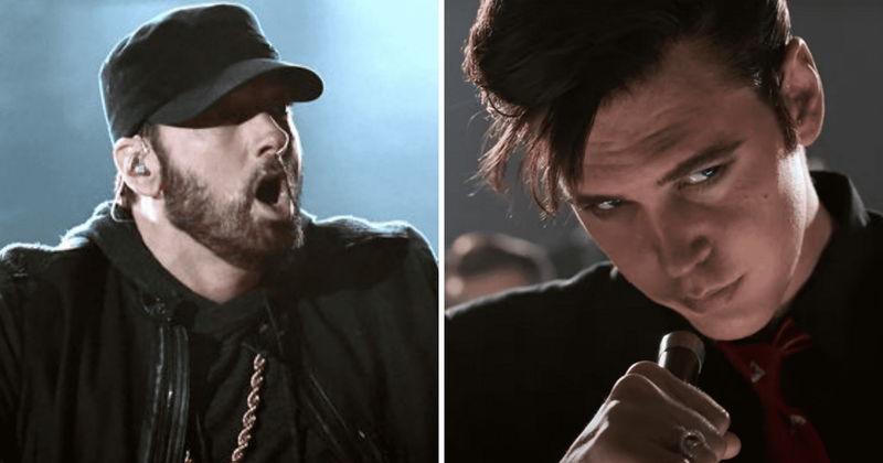 'Movie about a white guy who stole music from black people': Trolls cite the 'irony' of Eminem track in 'Elvis’