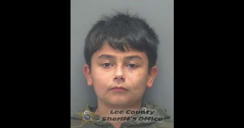 Daniel Marquez: Mugshot released of Florida boy, 10, who told pal to 'get ready' for mass shooting
