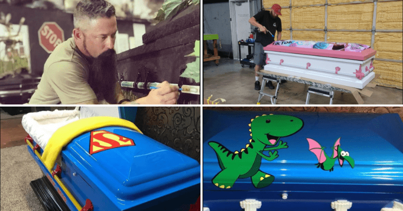 Trey Ganem reveals how he made heartbreaking customized coffins for Uvalde school shooting victims