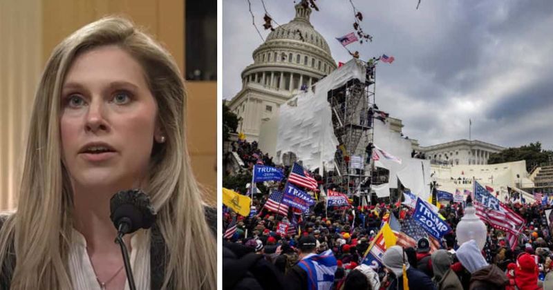 'I was slipping in people's blood': Capitol police officer Caroline Edwards recounts Jan 6 riot