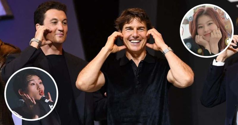 Tom Cruise’s fan service at ‘Top Gun’ premiere has K-pop Twitter shocked: ‘Is that aegyo?’