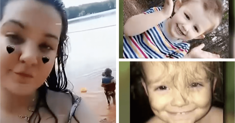 Sister, 22, and brothers, 4 and 3, drown in lake just hours after video showed them in LIFE JACKETS