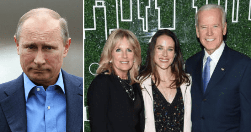 Putin bans Biden's wife Jill and daughter Ashley from entering Russia INDEFINITELY
