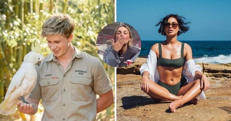 'Meet me for a drink?': Domenica Calarco asks Robert Irwin out despite backlash over age gap