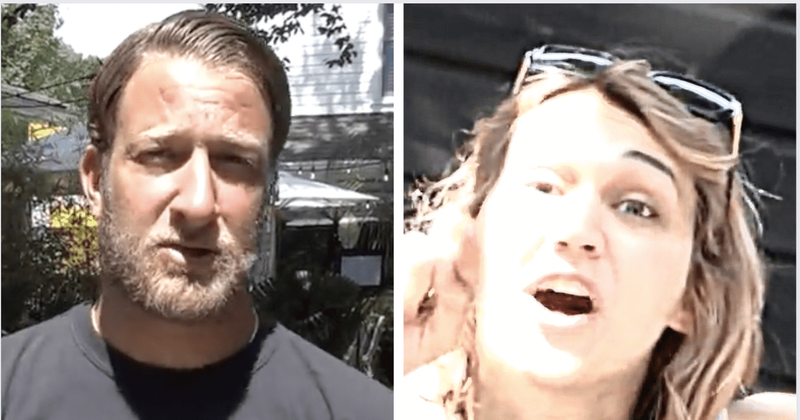 'Soulless, f**king jerk': Dave Portnoy heckled by mystery woman while reviewing pizza in Long Island