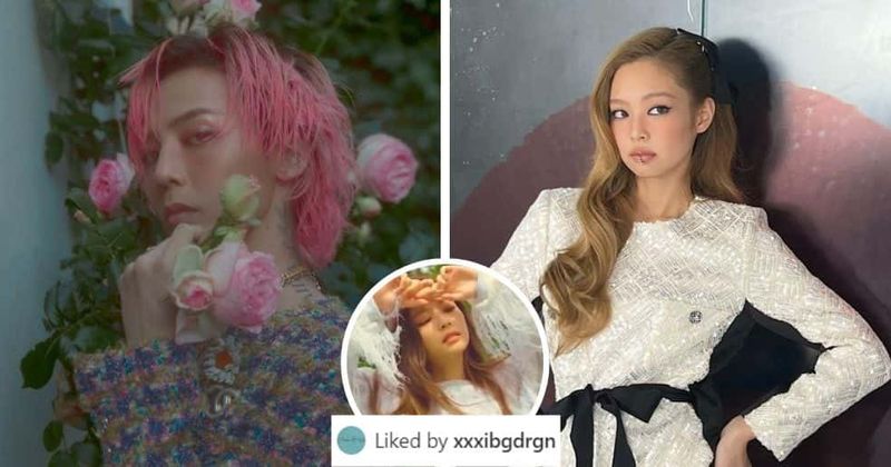 BIGBANG's G-Dragon likes fanedit of him and Blackpink's Jennie, fans joke 'he's lurking'