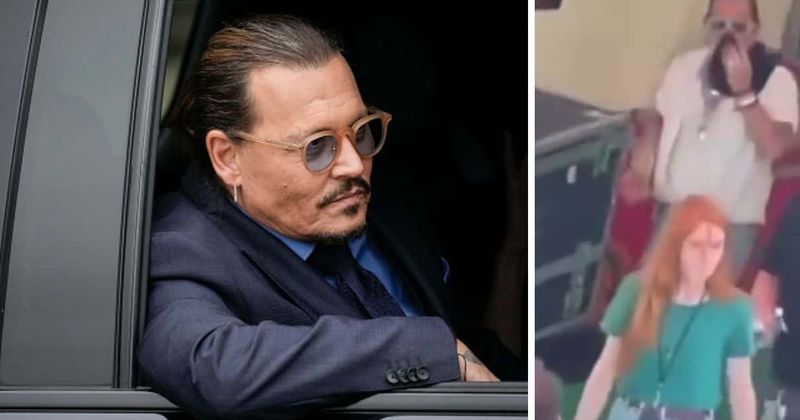Johnny Depp's mystery woman revealed: Red-haired companion is NOT another romance