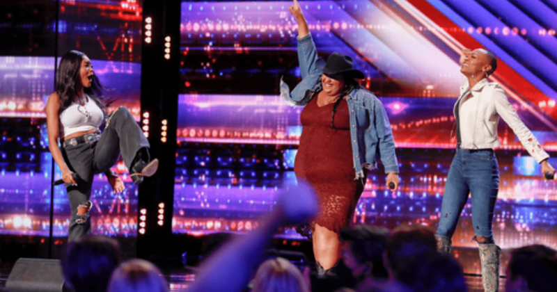 'AGT' Season 17: Country trio Chapel Hart earns the first group Golden Buzzer of the season