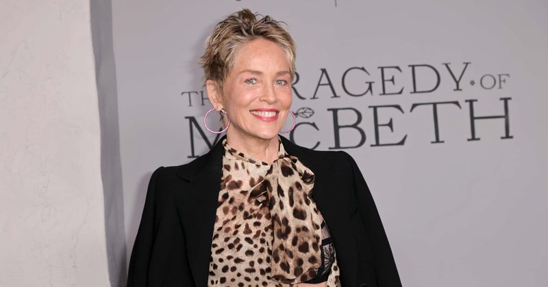 ‘Gratefully imperfect’: Sharon Stone, 64, goes TOPLESS wearing green bikini bottom in poolside pic