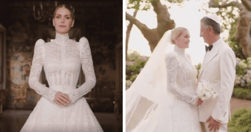 Lady Kitty Spencer celebrates first marriage anniversary with romantic film about her wedding day