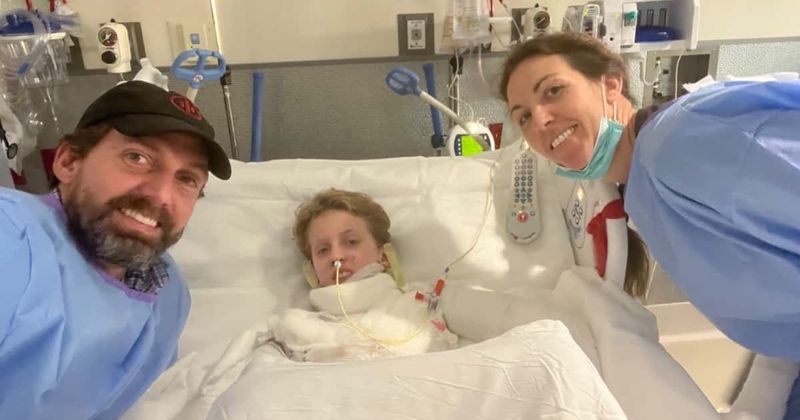 Who is Barrett McKim? Homeschooled boy, 12, who burnt half his body in science experiment, responding to treatment