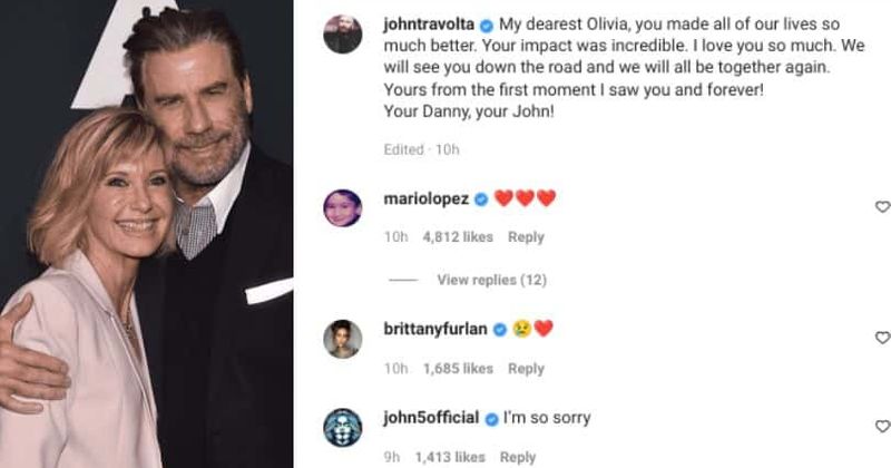 'Your Danny, your John': Inside 'Grease' co-stars Olivia Newton-John and John Travolta's 40-year relationship