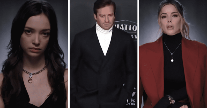 'He wanted to break one of your ribs and eat it': Women describe Armie Hammer's sick requests in new docu