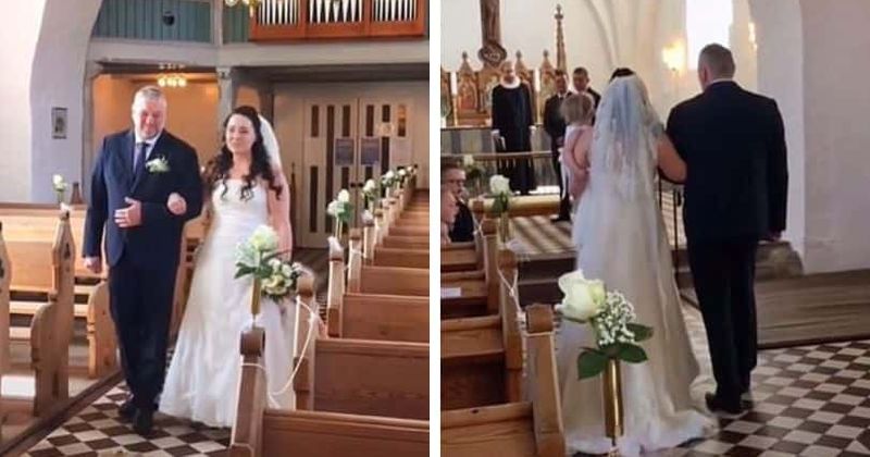 Internet in splits after bride's rendition of 'You Raise Me Up' hits all the WRONG notes: 'This is cringe'