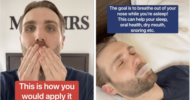 Viral mouthtaping TikTok trend IS NO CURE for snoring or asthma, experts warn here's what will happen instead