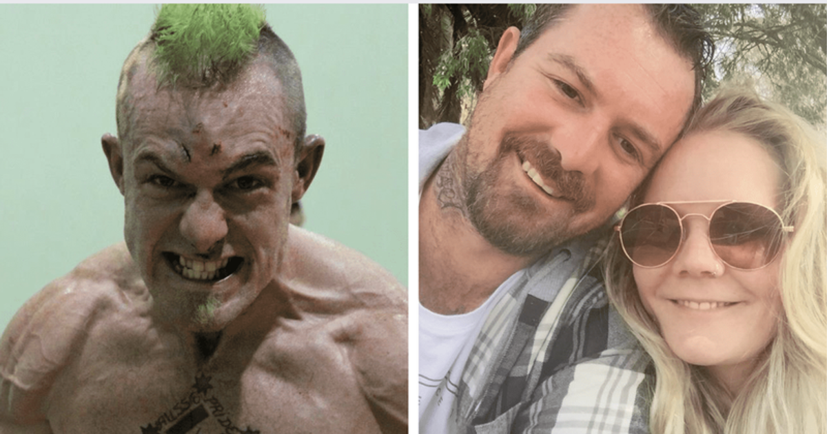 Swastika-sporting MMA thug who doused wife in petrol and threatened to burn her gets JUST 3 years in prison