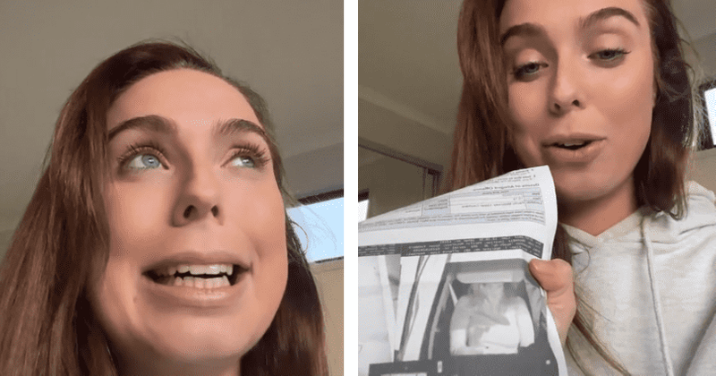 Woman goes viral after she rants about $745 fine for not wearing seatbelt 'correctly' in car passenger seat