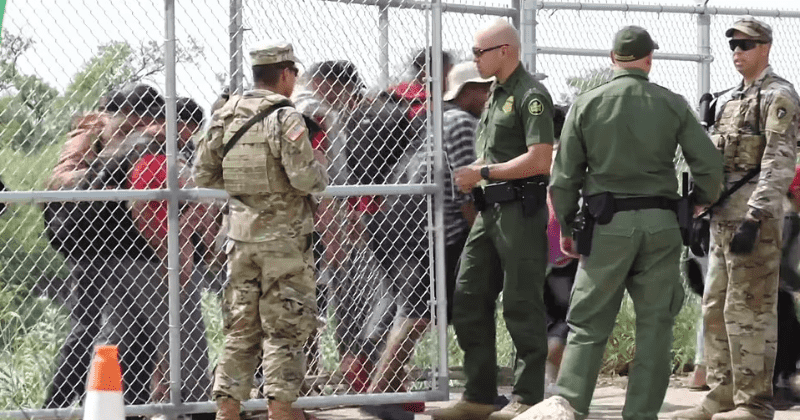 Welcome to New York City? Video shows border patrol opening gates to allow illegal migrants through