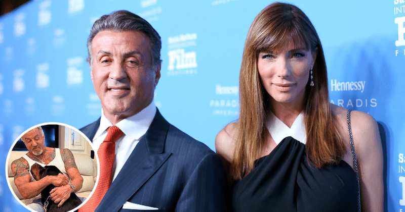 'We went in different directions': Sylvester Stallone shuts down rumors that his DOG caused split with Jennifer Flavin
