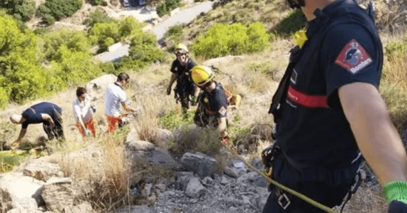 Woman dies after her MOBILITY SCOOTER careens off cliff as family watched in horror
