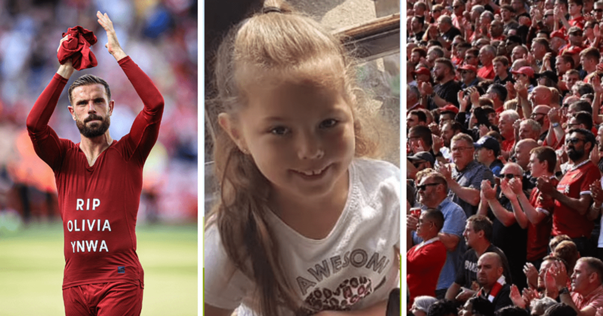 'You'll never walk alone': Liverpool team and fans pay tribute to murdered 9-year-old Olivia Pratt-Korbel