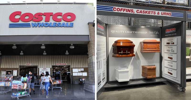 'Dead meat?': People shocked as Costco sells cheap coffins and urns right next to BBQs