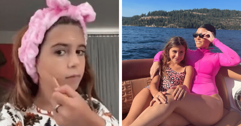 ‘Someone call the CDC!’: Kourtney Kardashian slammed after daughter Penelope, 10, shares MAKEUP routine