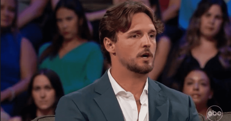 'The Bachelorette' 2022: Fans demand less air-time for Logan as he returns for 'Men Tell All'