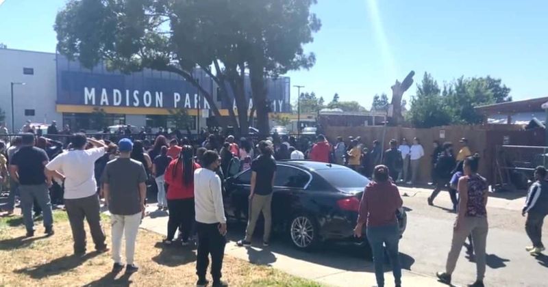Madison Park Academy shooting: TWELVE-YEAR-OLD gunman arrested after opening fire and injuring student, 13