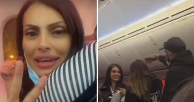 'Take a hike!' Flyers CHEER as unruly woman gets kicked off Jetstar flight for abusing over a window seat