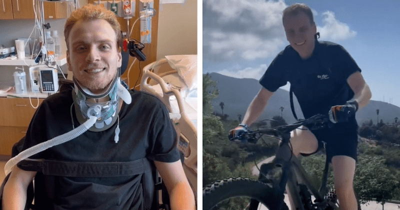 Ryan McConnaughey: Apple Watch SAVED LIFE of mountain biker after crash left him paralyzed
