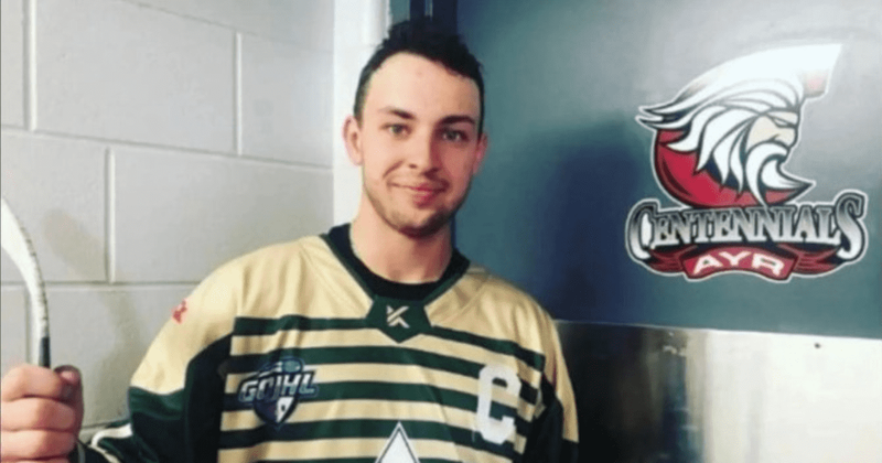 Eli Palfreyman: Junior hockey captain, 20, dies during game after SUDDEN COLLAPSE in locker room
